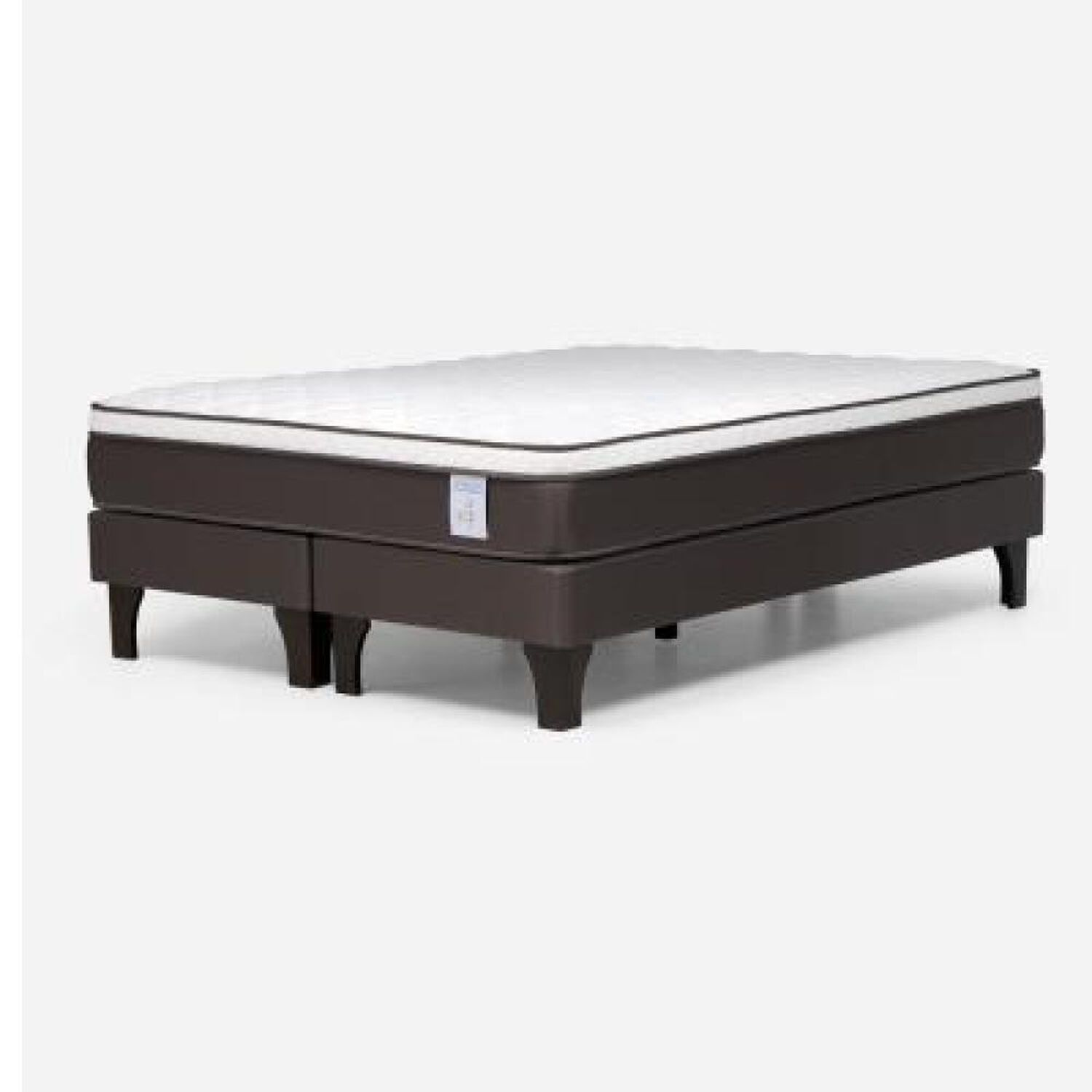 Cama Europea Rosen New Style 4 Plus / King / Base Dividida + Respaldo Rachel image number 14.0