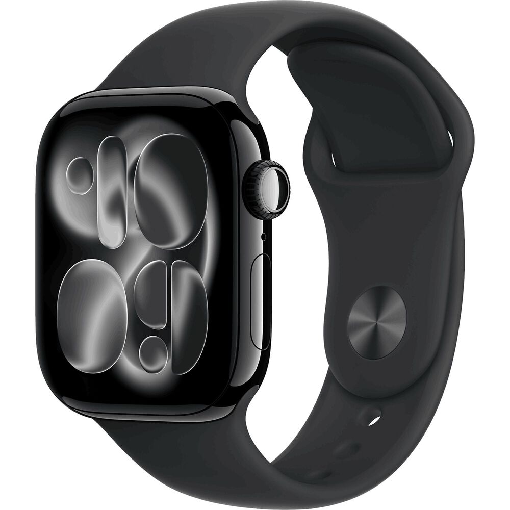 Apple Watch Series 11 Gps 46mm Sport Band M/l - Jet Black