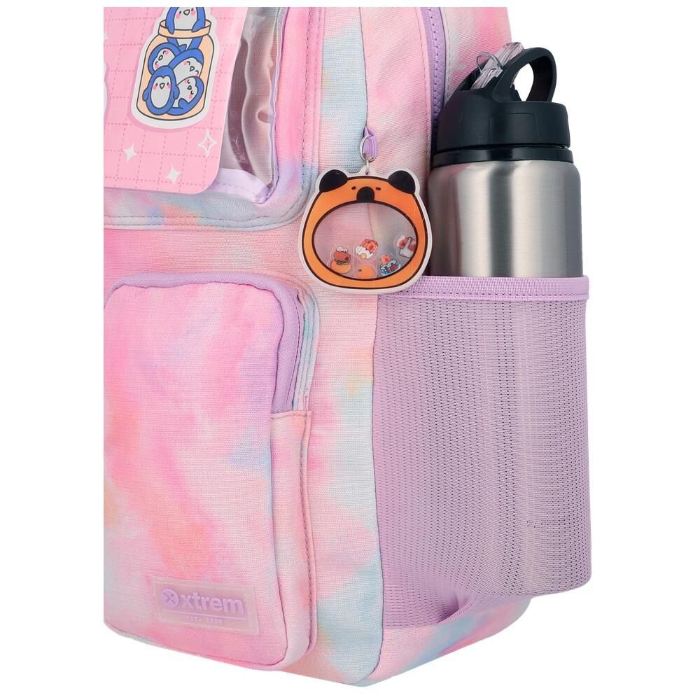 Mochila Notebook Xtrem Queens 6xt Rosado/multicolor 15" image number 8.0