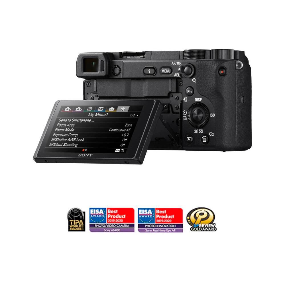 C&aacute;mara Semiprofesional Sony ILCE-6400KBQE38 image number 3.0