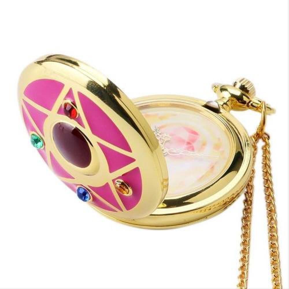 Collar Reloj Broche Serena Crystal Star Sailor Moon Sm Anime image number 1.0