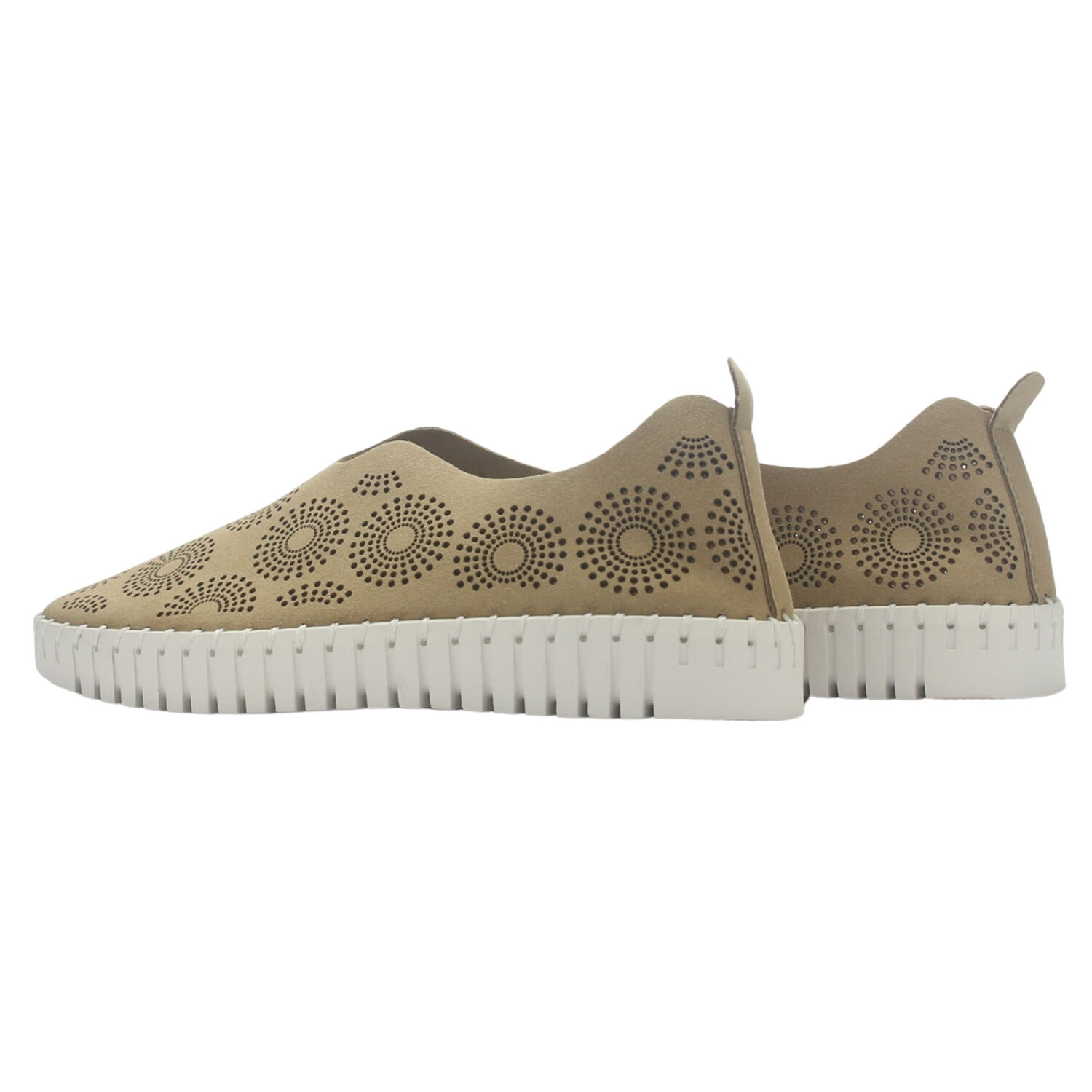 Zapato De Cuero Mujer Chalada Tren-1 Taupe Casual image number 5.0