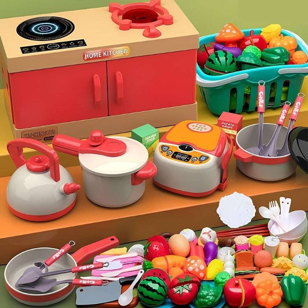 Set De Juego De Cocina Infantil 84 Piezas image number 3.0
