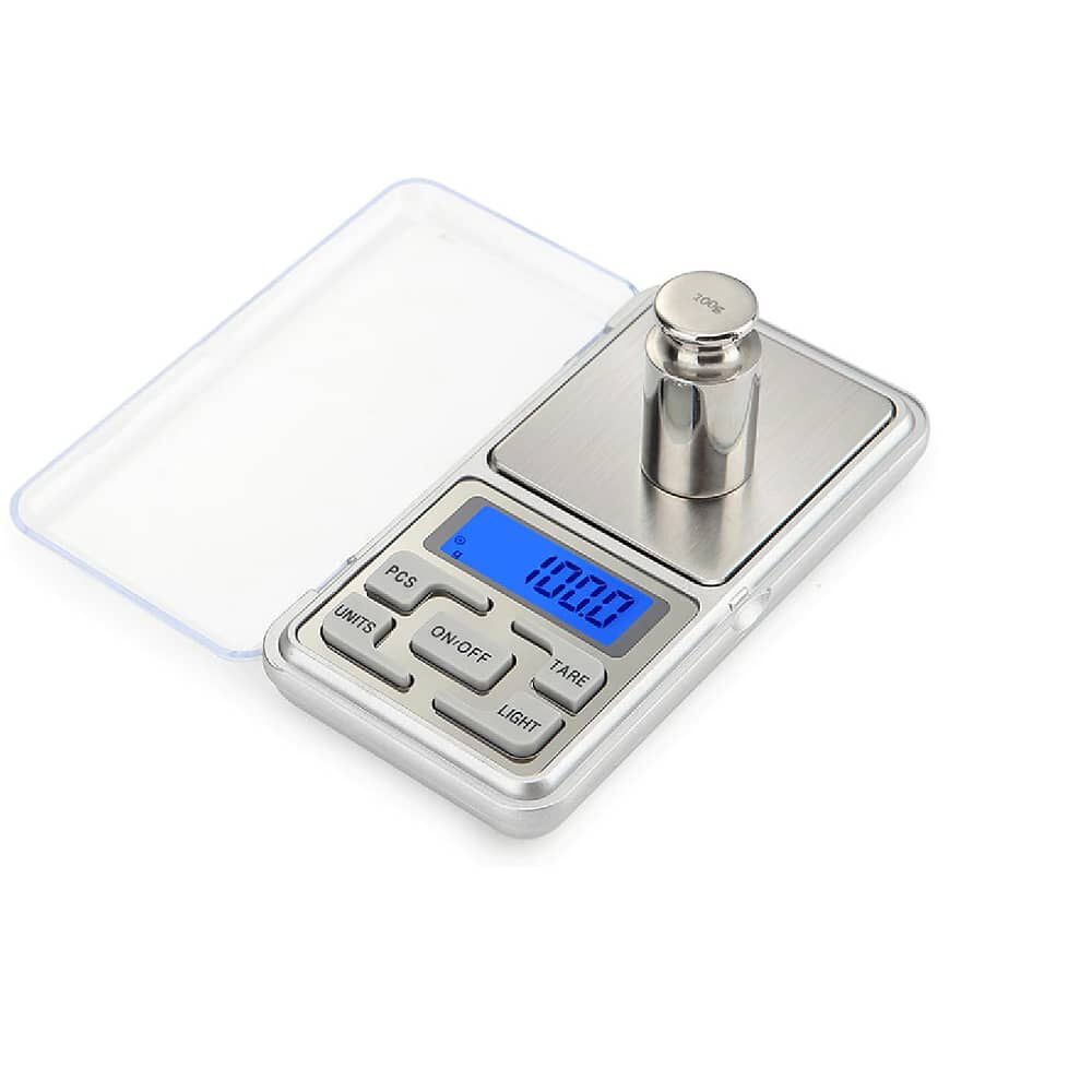 Pesa Gramera Balanza Profesional Digital De Bolsillo Con Luz 2 Decimales Onzas image number 4.0