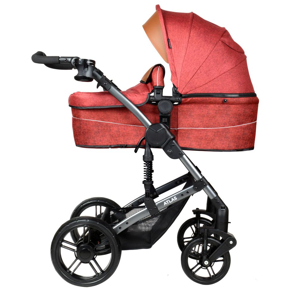 Coche Travel System Atlas Rojo image number 4.0