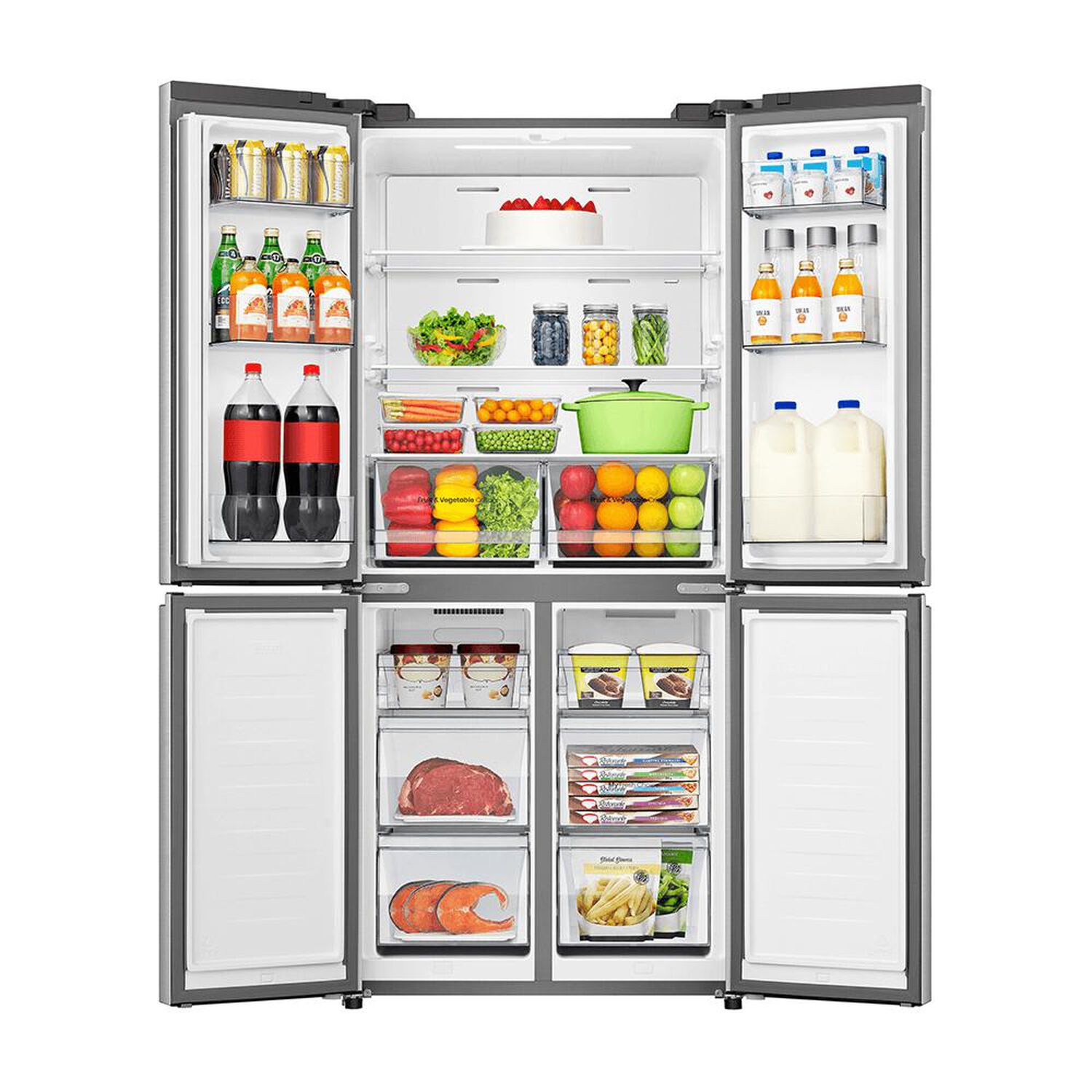Refrigerador Side By Side Hisense RQ5P470NECF / No Frost / 456 Litros / A+ image number 3.0