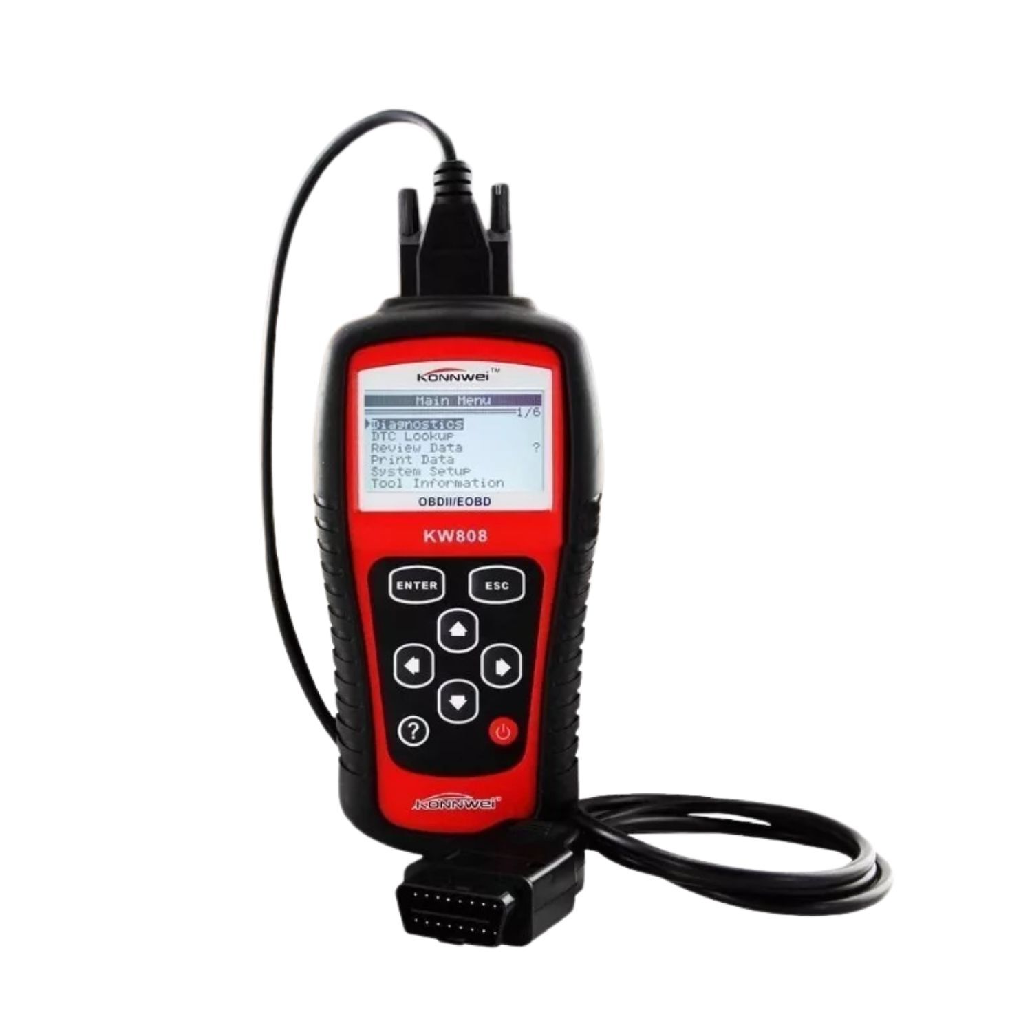 Escaner Lector Automotriz Motor Con Pantalla Lcd De 7cm image number 2.0