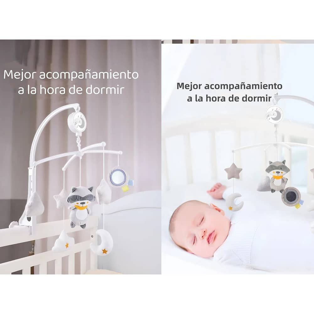 M&oacute;vil Musical 360&deg; Con Caja Lubabycas Osito image number 3.0