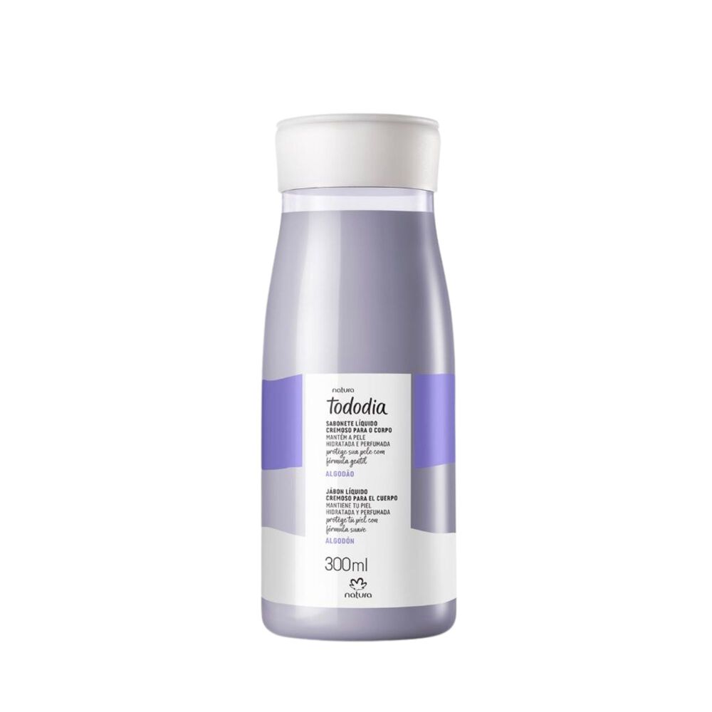 Jabón Líquido Cremoso Algodón 300ml image number 2.0