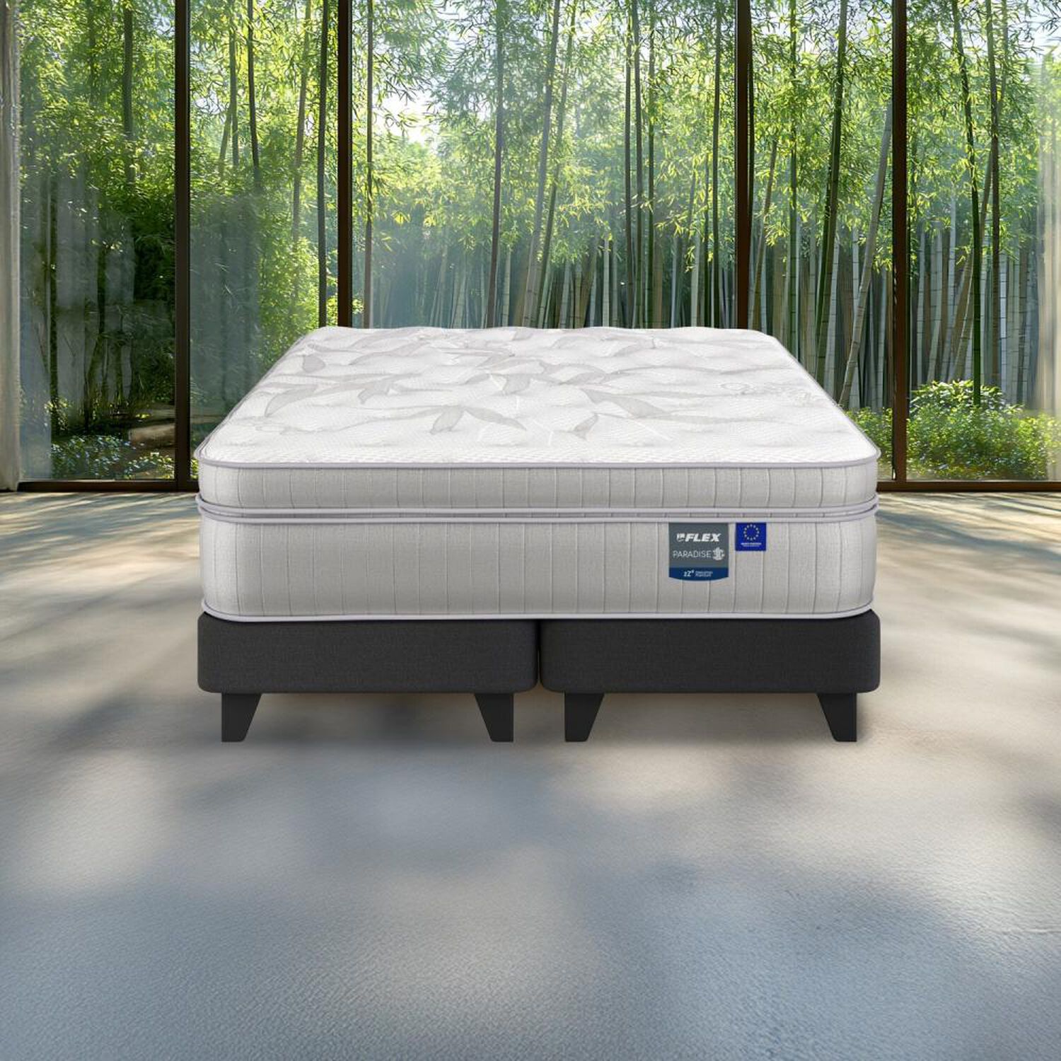 Cama Europea Flex Paradise / Super King / Base Dividida image number 4.0