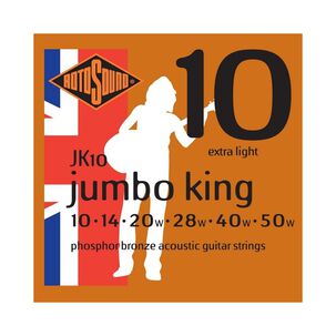 Set Para Guitarra Electroac&uacute;stica Jk10 (jumbo King)