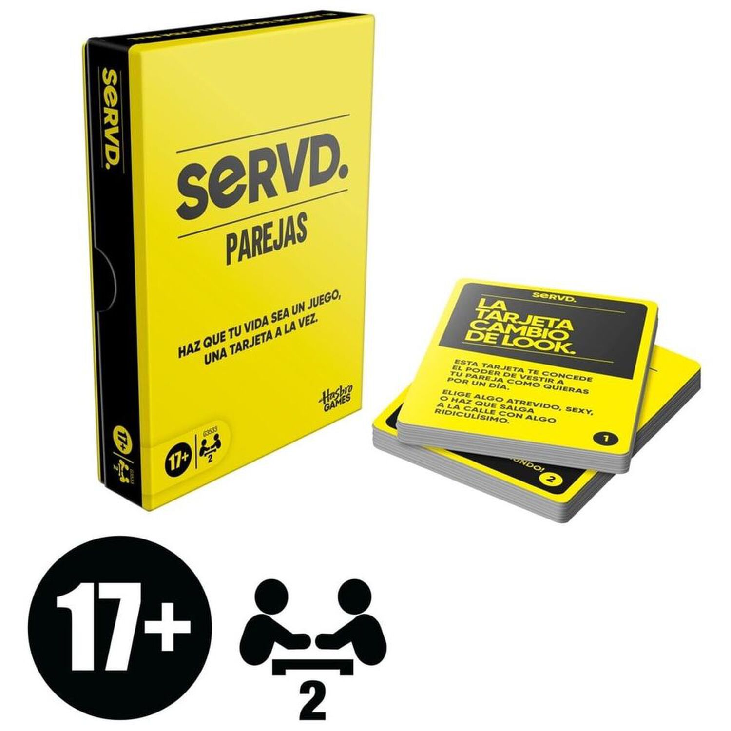 Juego De Mesa Hasbro Games Servd Parejas image number 5.0