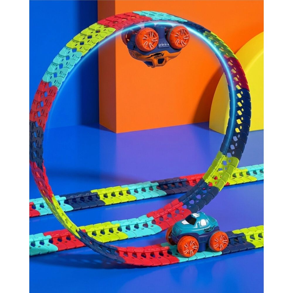 Autopista Magica Flexible Gravedad 0 184 Pcs Para Ni&ntilde;os image number 3.0