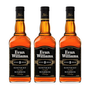 3 Whisky Evan William Black, Whiskey Bourbon
