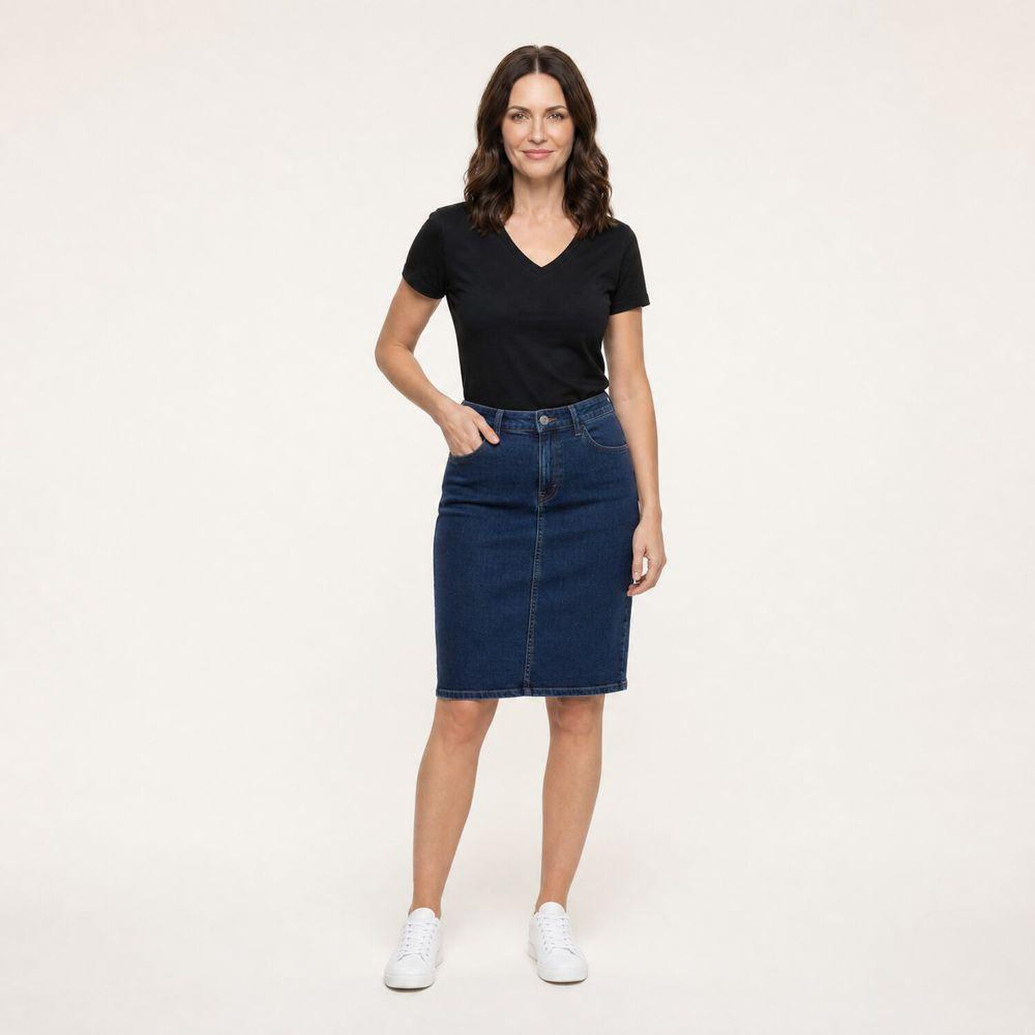 Falda Denim Mujer Geeps image number 0.0