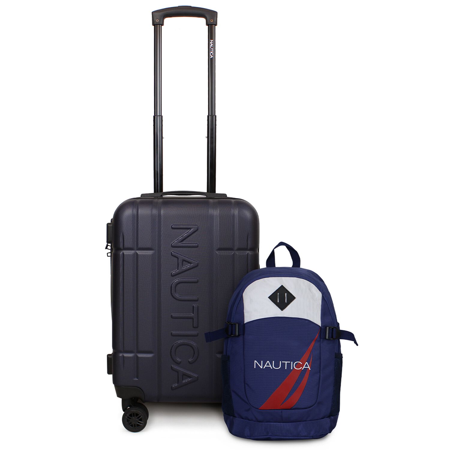 Pack Nautica Maleta Cabina Amsterdam + Mochila Atlas Azul image number 0.0
