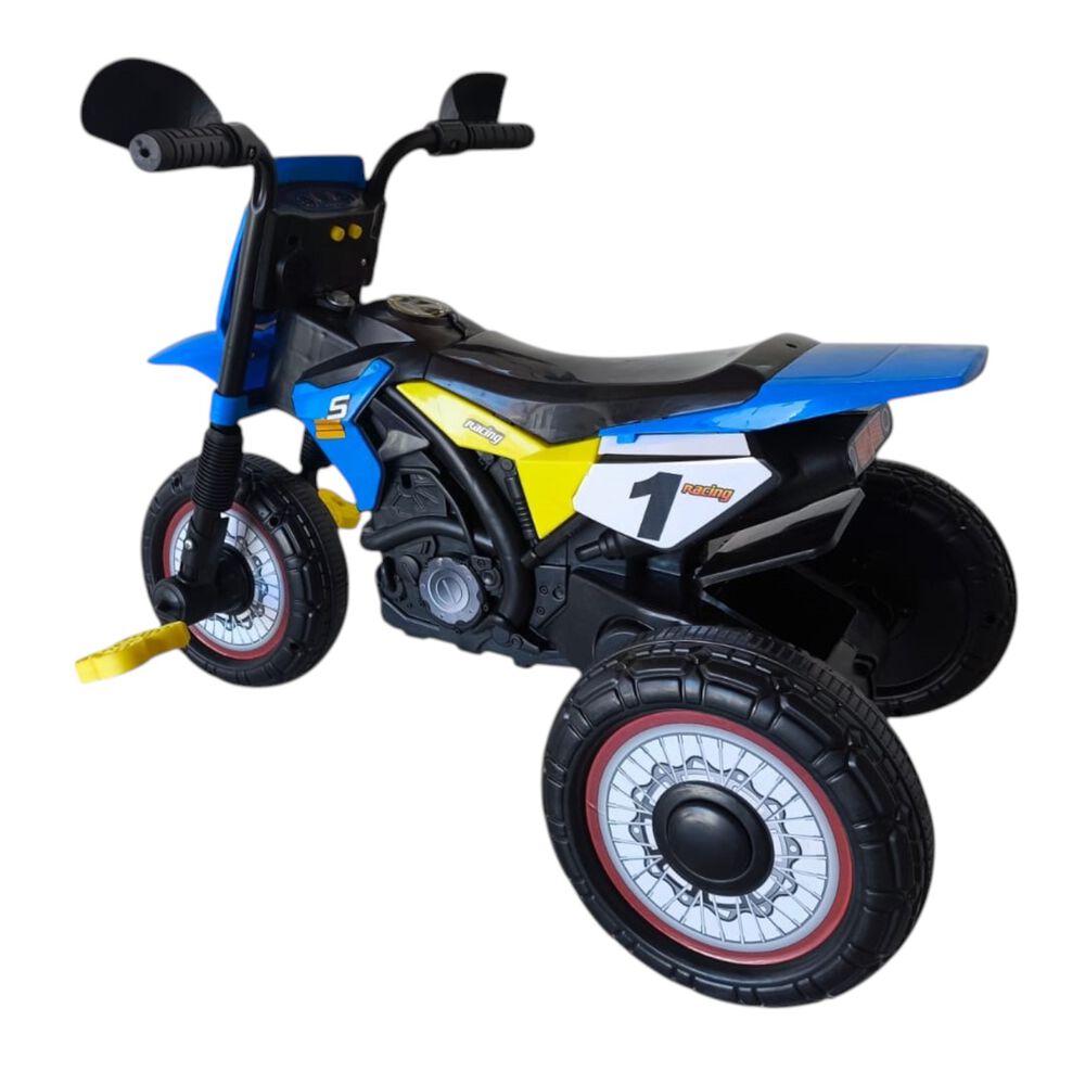Triciclo Infantil Tipo Moto 3 Ruedas Azul image number 6.0