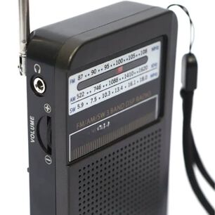 Radio Port&aacute;til Bolsillo Am/fm