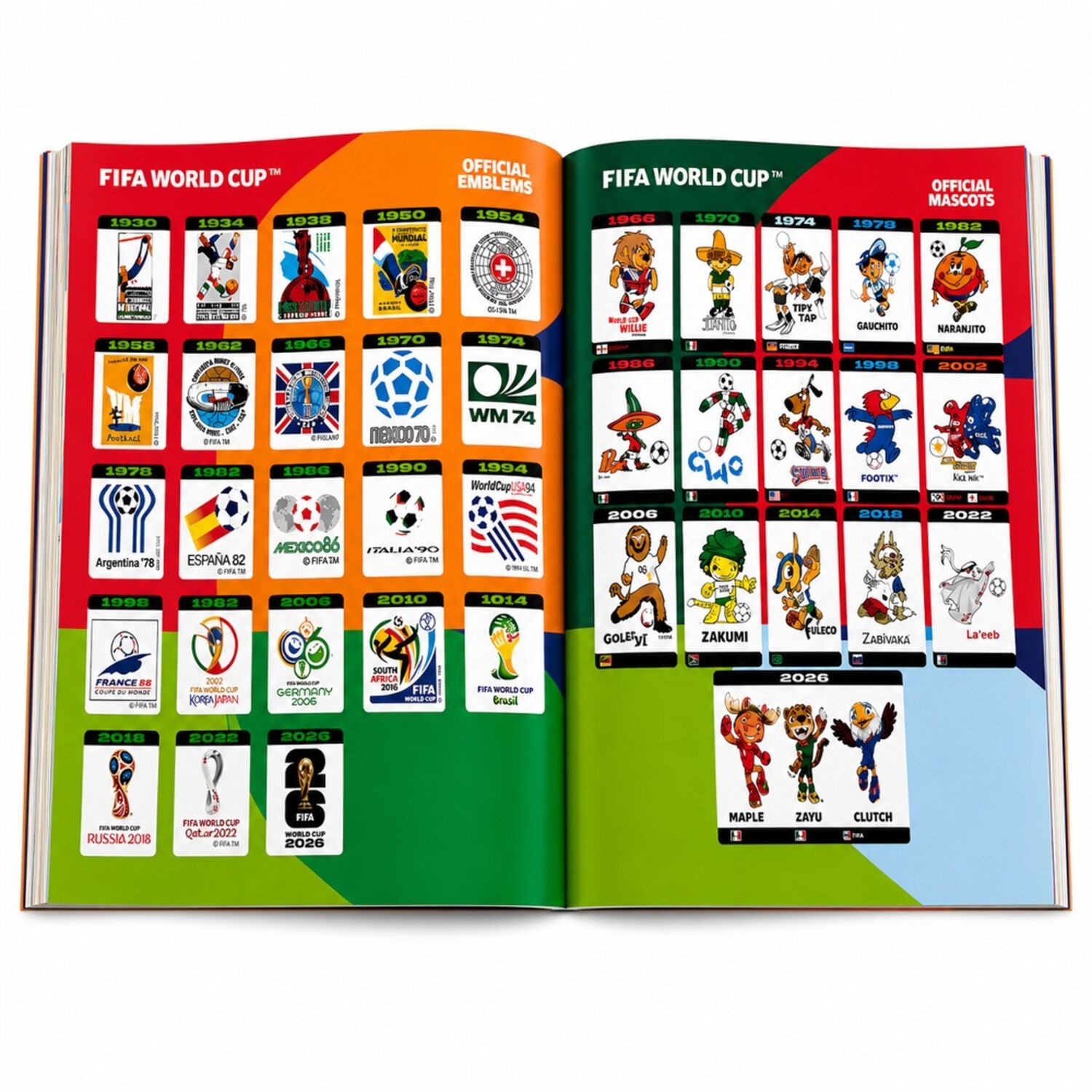 Pack &Aacute;lbum Mundial Fifa 2026 + 10 Sobres (70 L&aacute;minas) image number 3.0