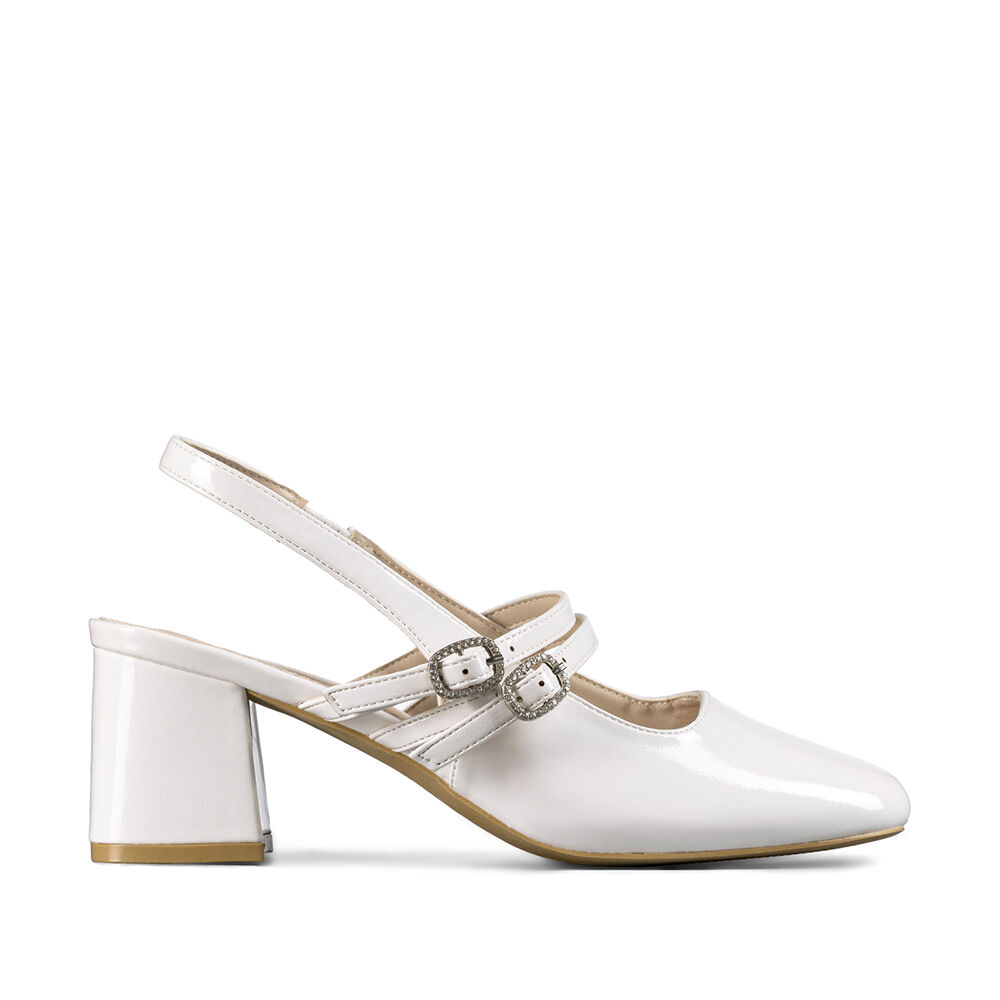 Zapato Taco Talón Descubierto Elegante Mujer Weide Yl053 image number 0.0