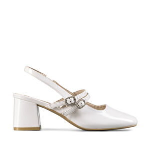 Zapato Taco Talón Descubierto Elegante Mujer Weide Yl053