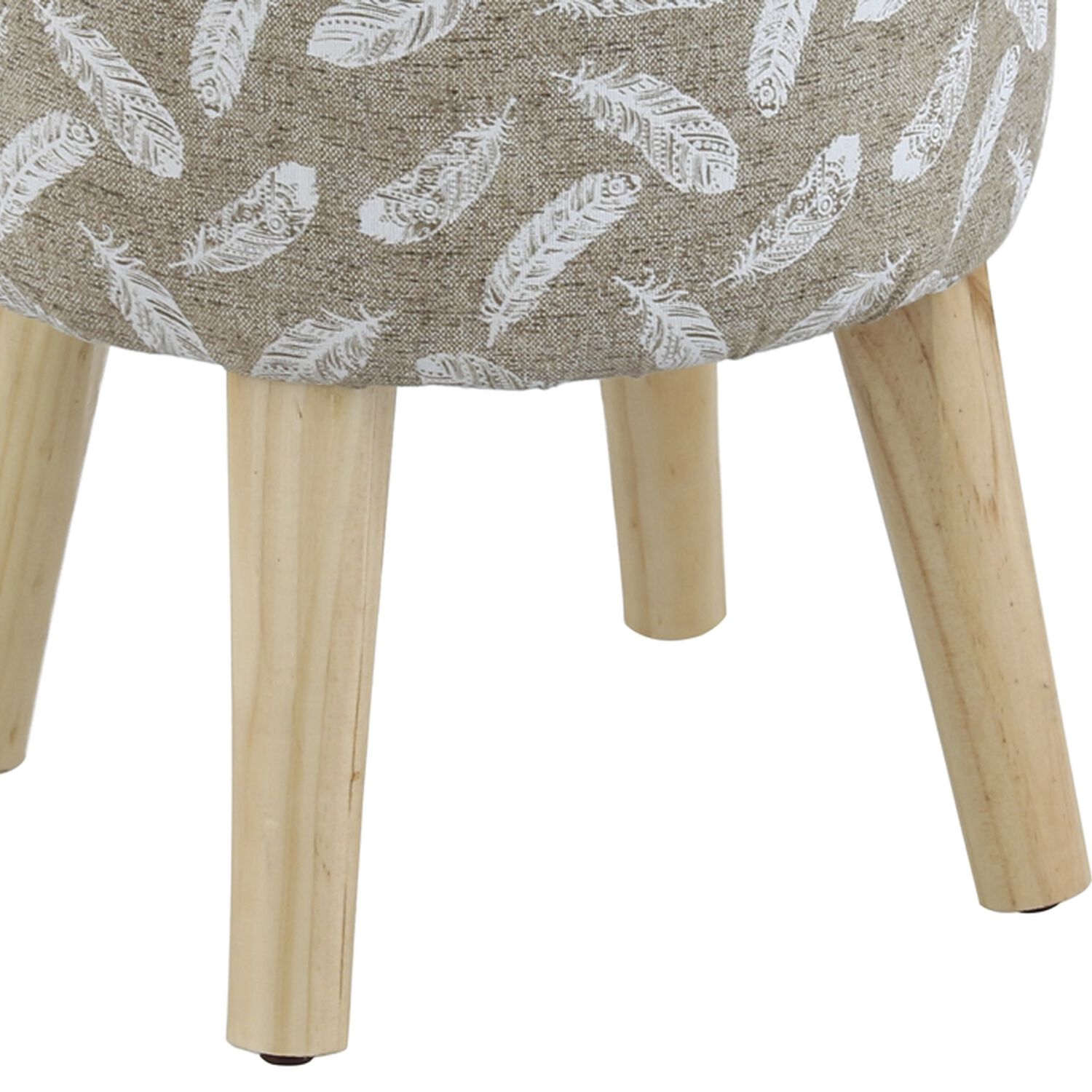 Pouf Bird Pluma 35x35x45 Cm M&aacute;xima Design image number 2.0
