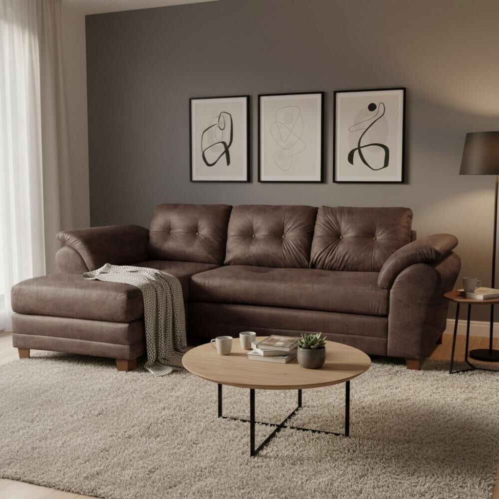 Sof&aacute; Seccional Living Factory New Samy Izquierdo / 4 Cuerpos image number 0.0