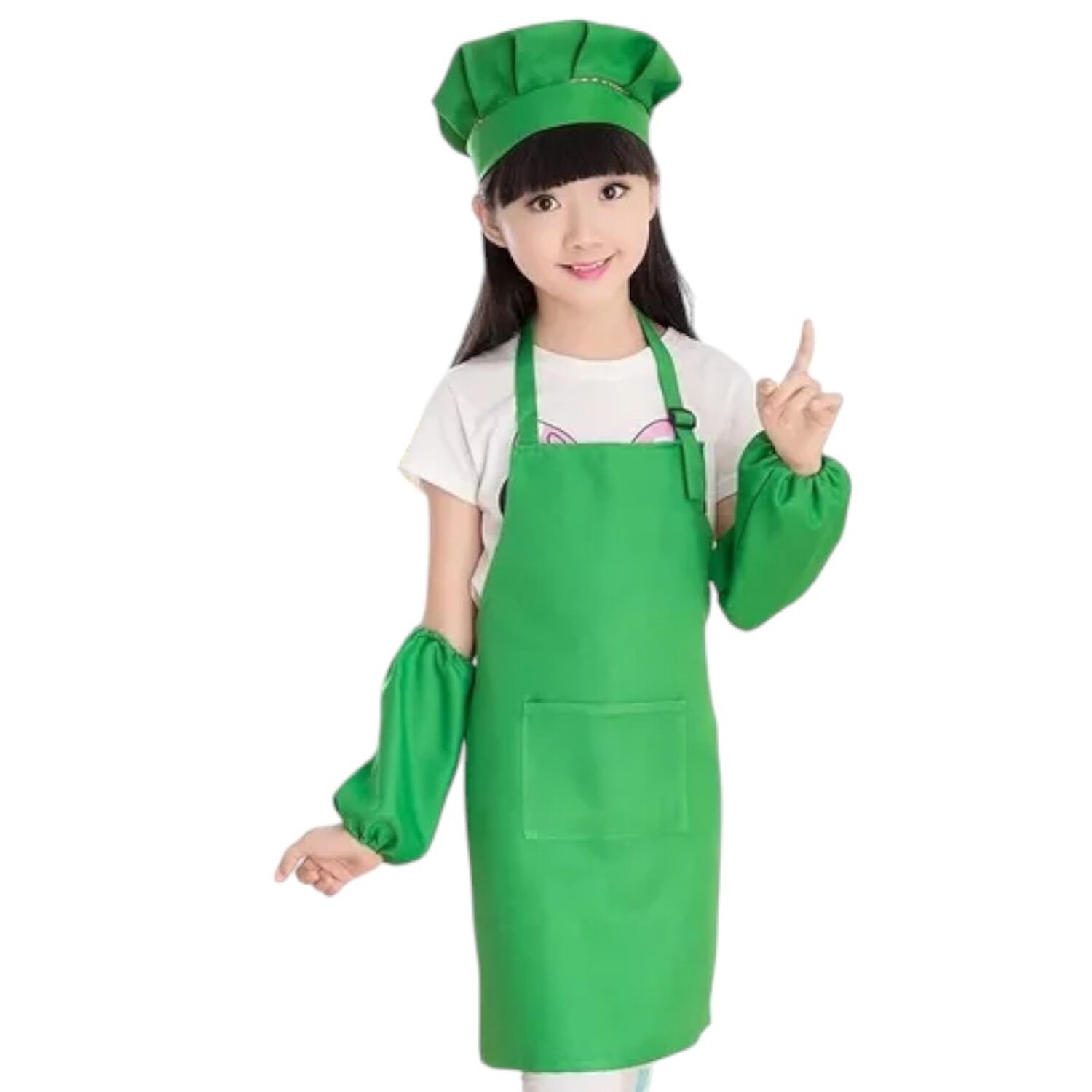 Set Delantal | Gorro | Mangas Disfraz Infantil Chef Cocina image number 6.0