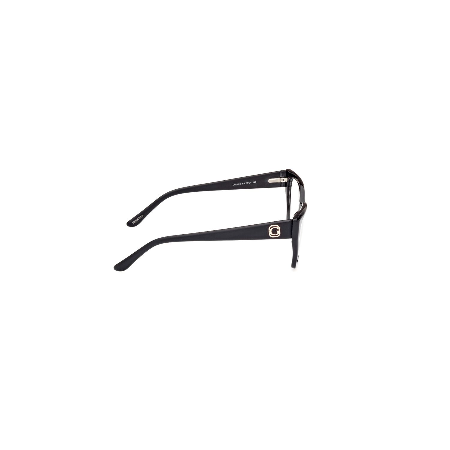 Lentes &Oacute;pticos Negro Brillante Guess image number 6.0