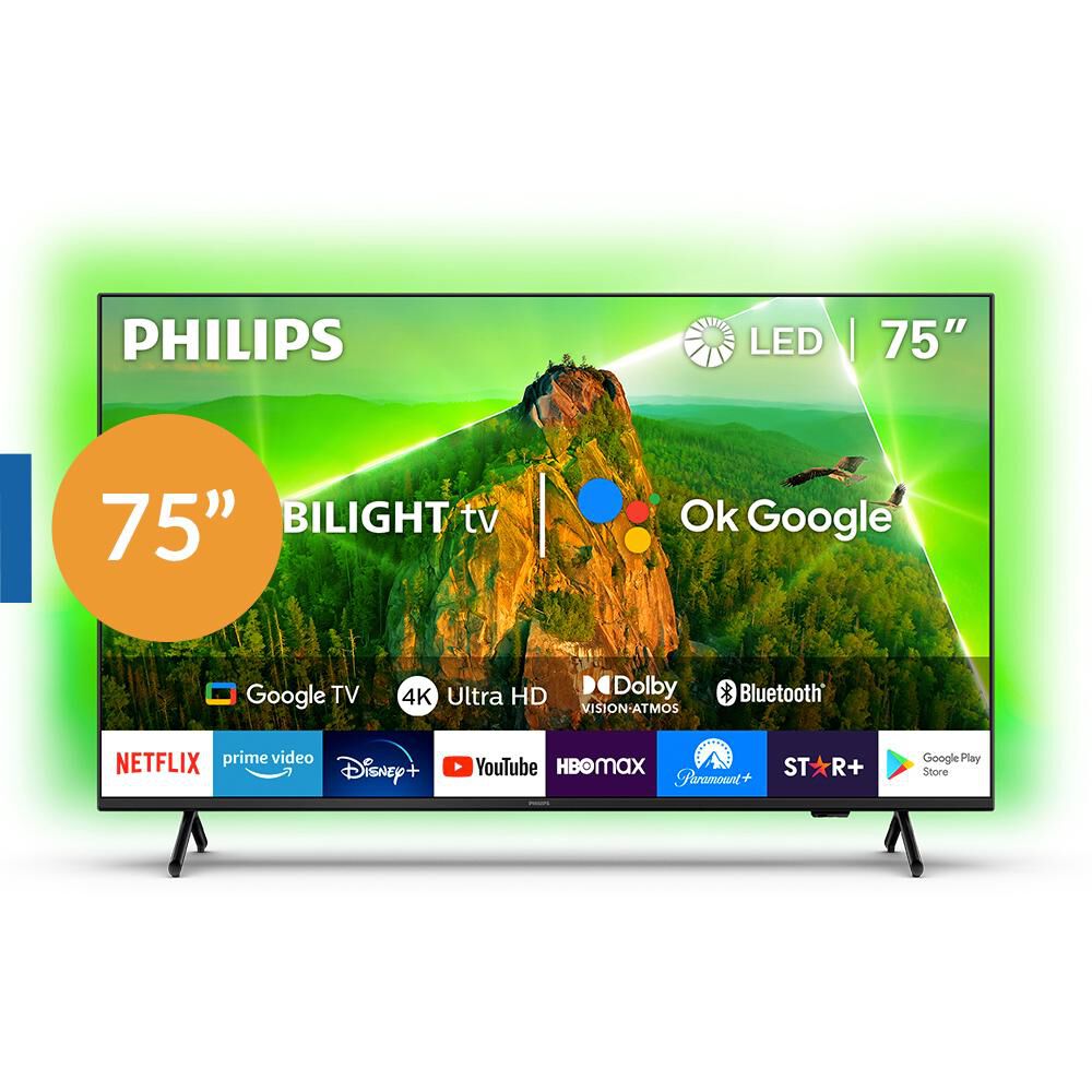 Led 75" Philips 75PUD7908 / Ultra HD 4K / Smart TV Ambilight image number 0.0