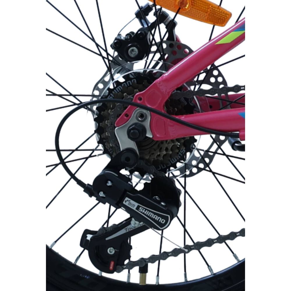 Bicicleta Totem Mtb Aro 20 Modelo Elise Rosada image number 4.0