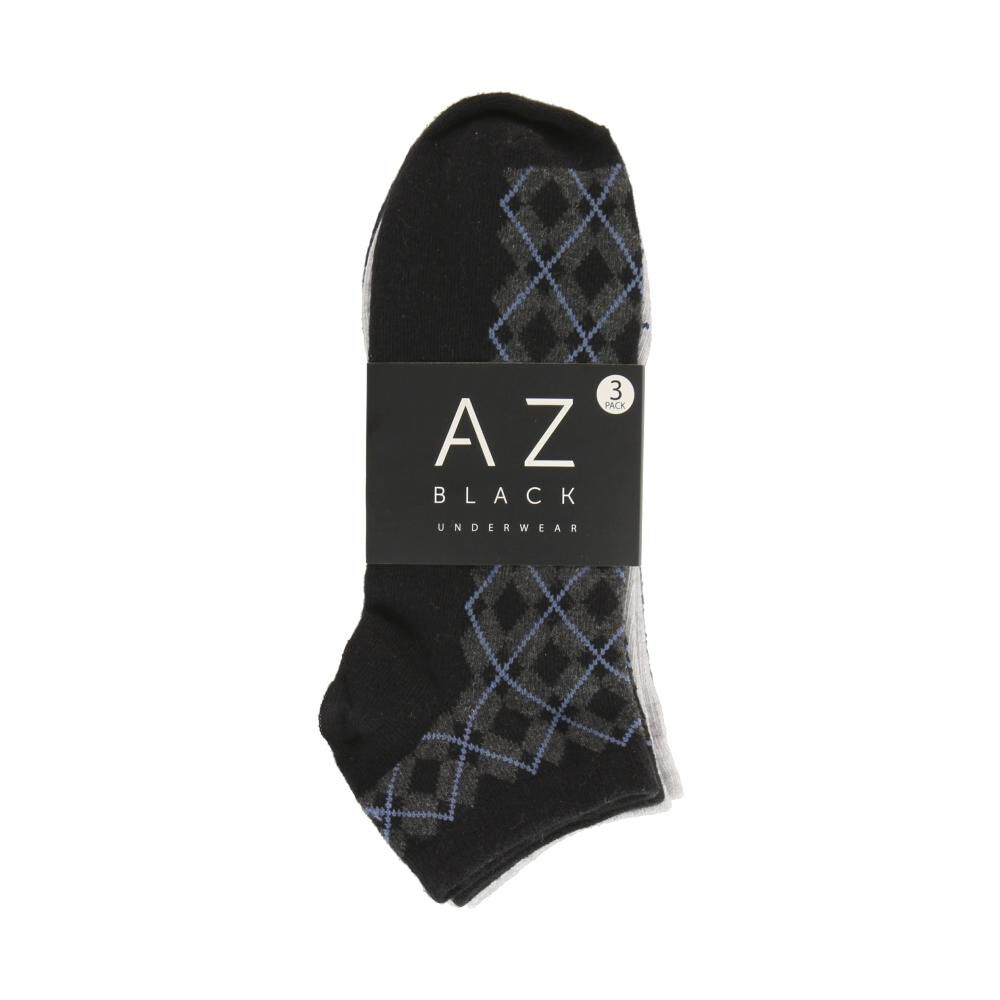 Calcetines Az Black / 3 Pares image number 1.0