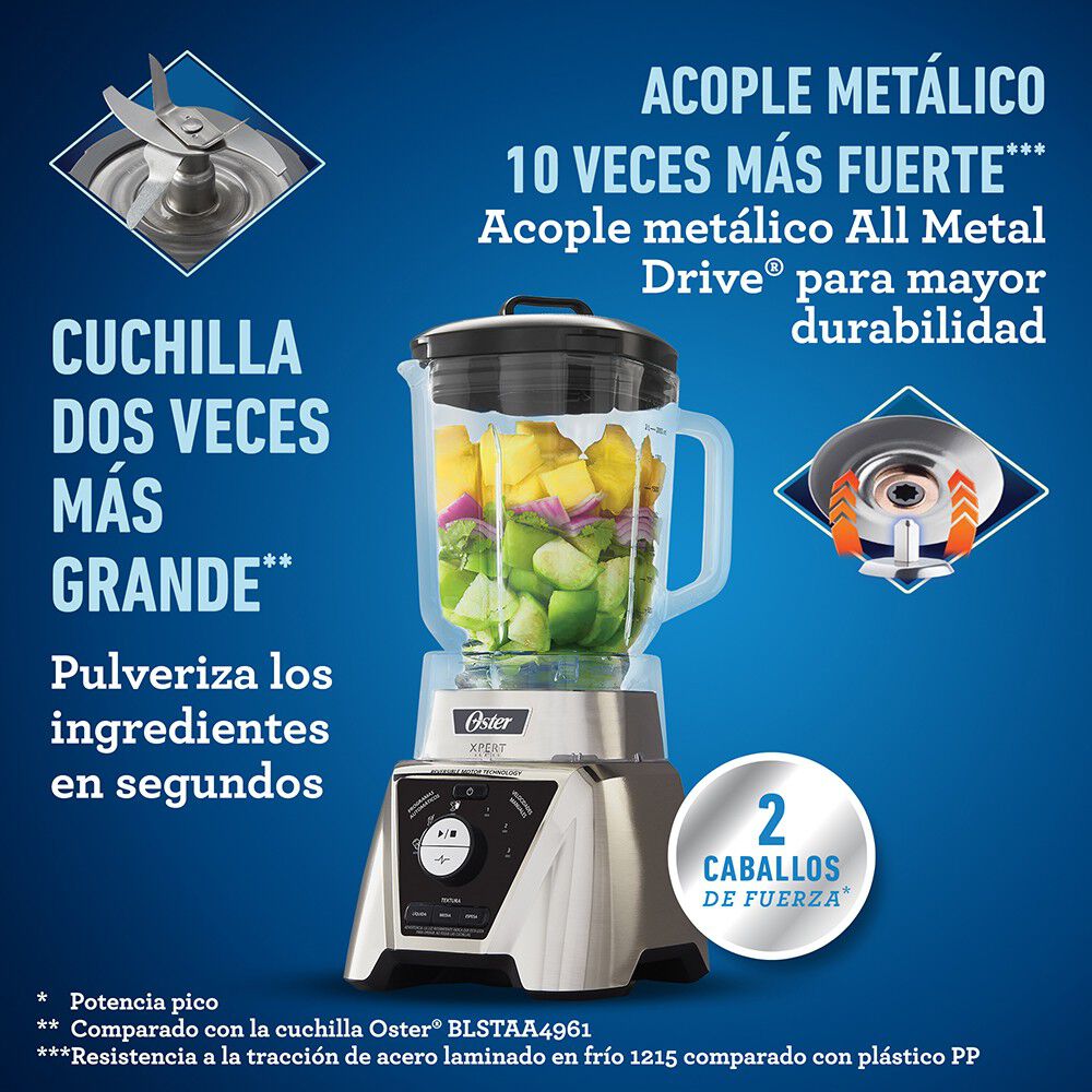 Licuadora Xpert Series Niquel Control Textura Y Blend N Go Blst3bcpg image number 2.0