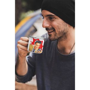 Taza Enlozada Lechera Elvis Presley Rock Musica