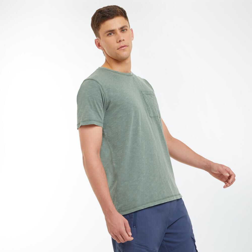 Polera Regular Manga Corta Cuello Redondo Hombre Ocean Pacific image number 2.0