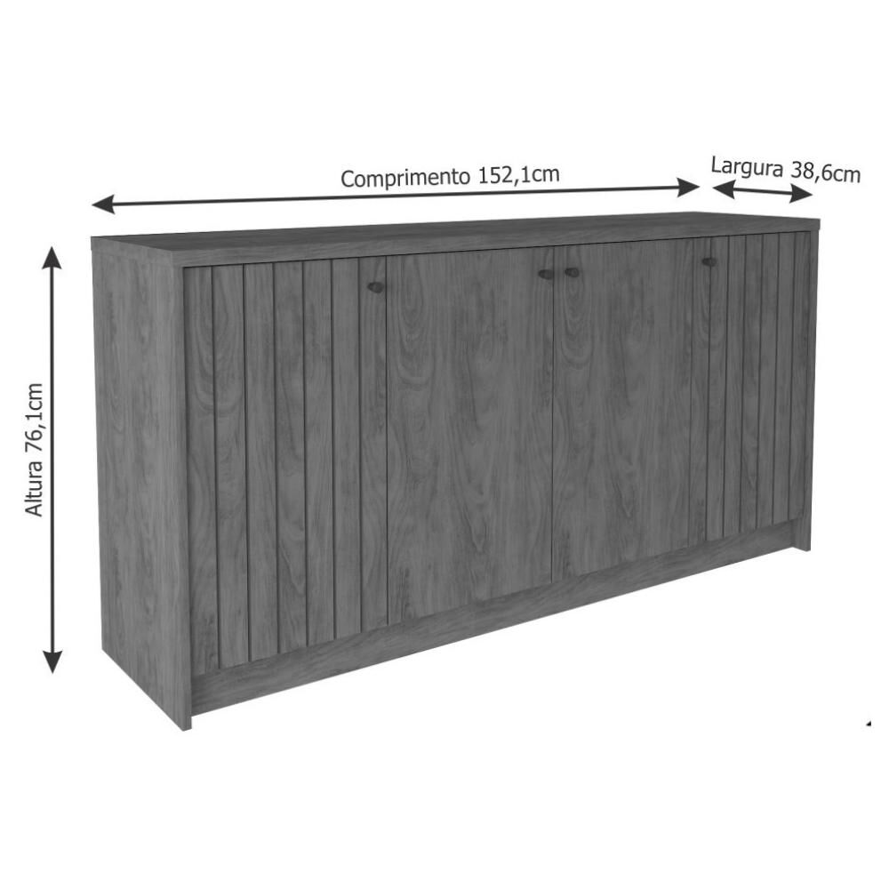 Buffet Jdo Desing Lia / 4 Puertas image number 1.0