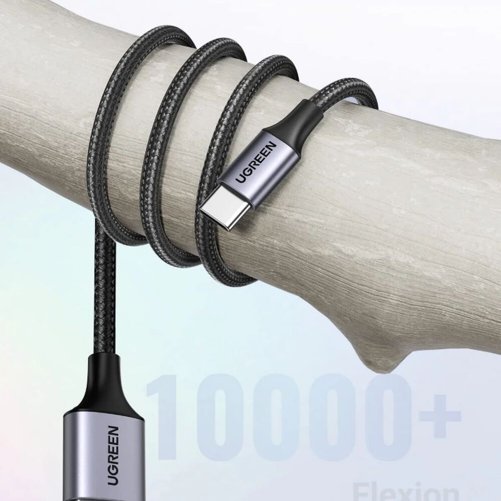 Cable Ugreen Usb Tipo C De Nailon Trenzado 30 Cm image number 2.0