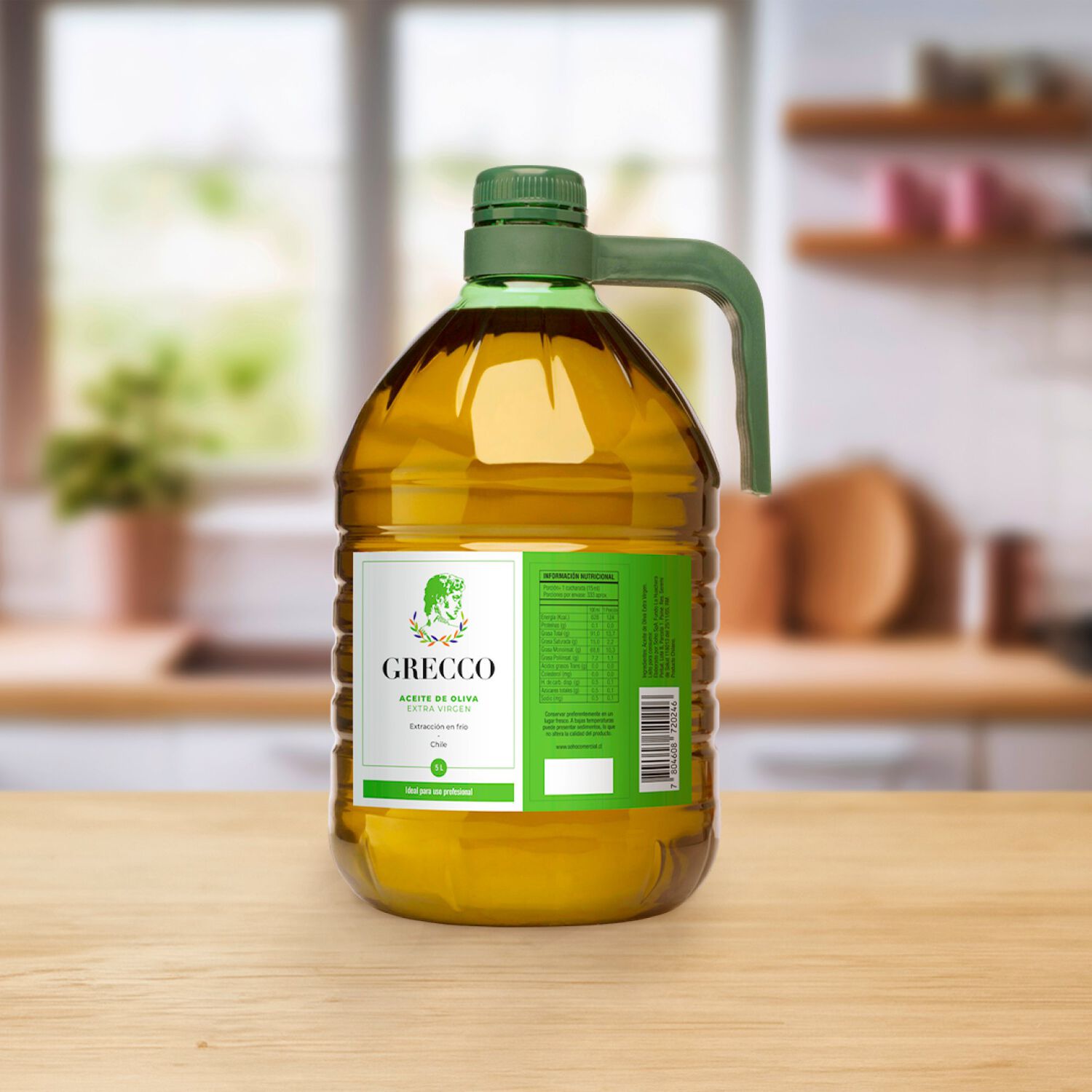 Aceite De Oliva Extra Virgen Grecco 1 X 5000 Ml image number 1.0