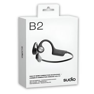 Audífonos Premium Sudio B2 Conducción Osea Bluetooth Black