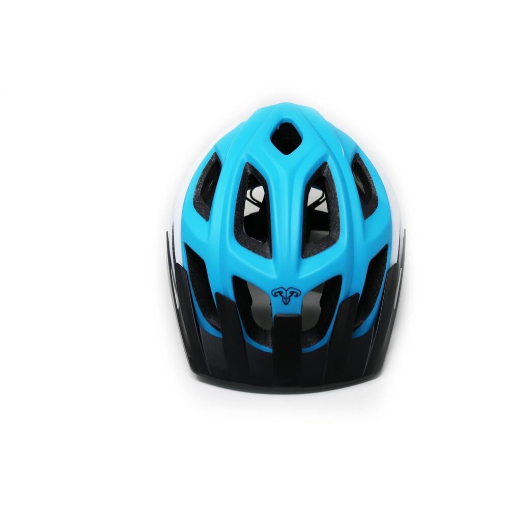 Casco Radical Mountain Enduro Gravity Azul Blanco L 58-62cm image number 0.0
