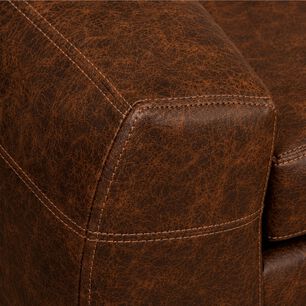 Sof&aacute; Elegant Detail Houston Pu / 2 Cuerpos