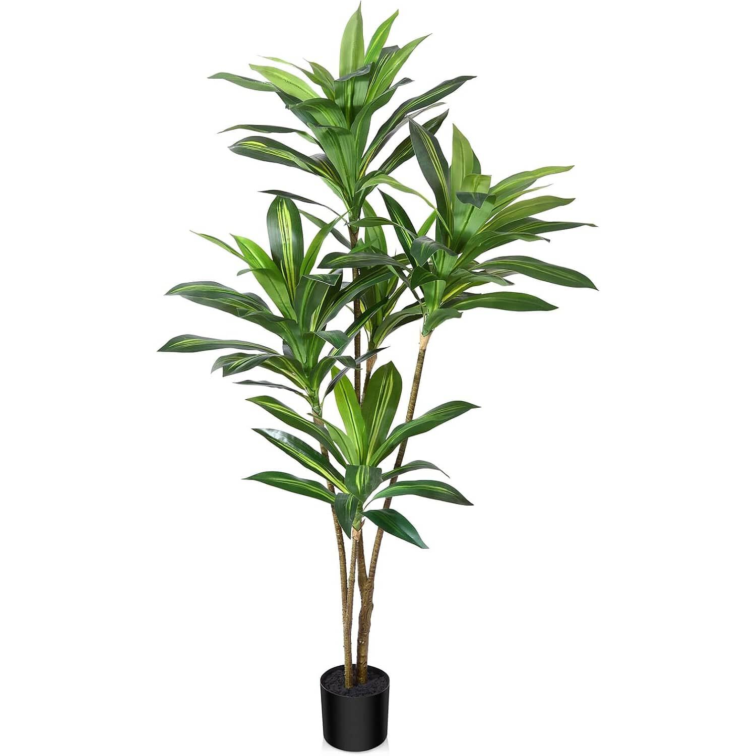 Planta Artificial Dracaena Premium 165 Cm./ 90 Hojas image number 2.0