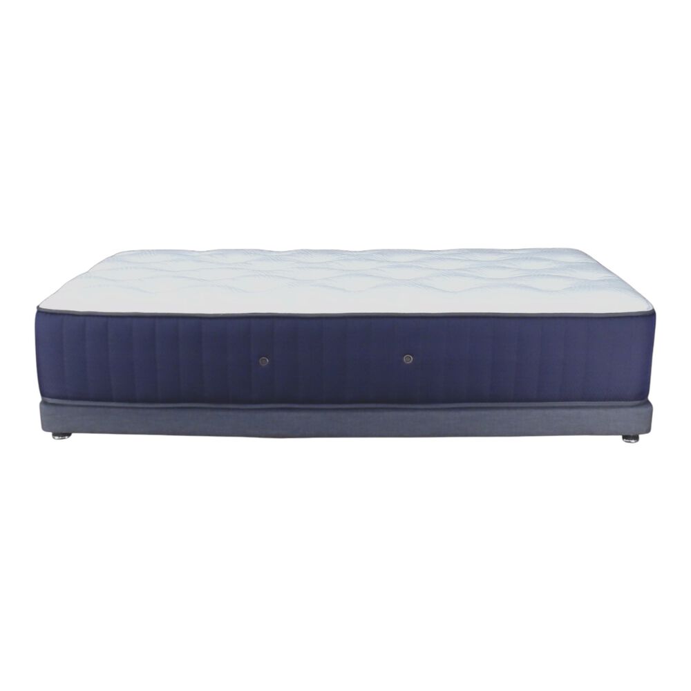 Cama 1 Plaza Colchon Premium Cic - Box 8 Cm Tipo Montessori - Largo 190 Cm - Con Patas Metalicas (gris) image number 2.0