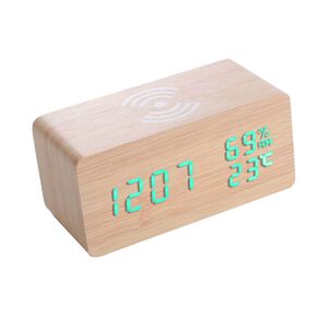 Reloj Despertador Digital Con Carga Para Tel&eacute;fonos