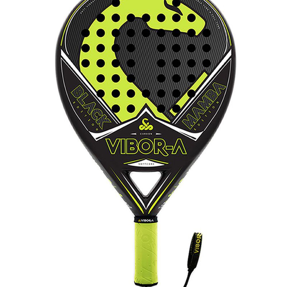 Pala Padel Vibora Mamba Edition Negro Amarilla image number 0.0