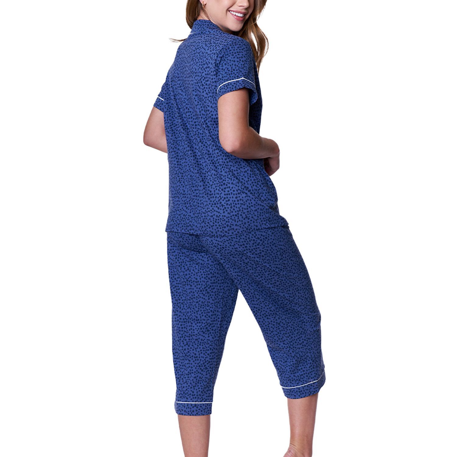 Pijama Abotonado Mujer 8621 image number 1.0