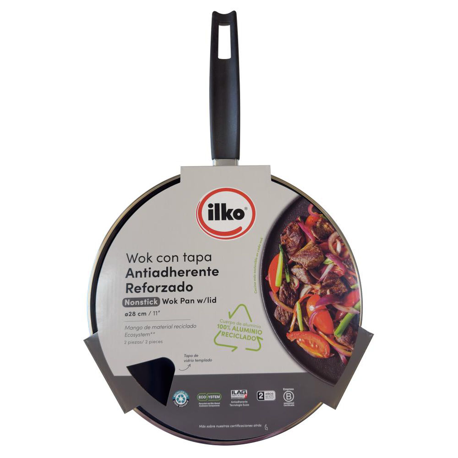 Wok Ilko Everyday 28 Cm image number 1.0
