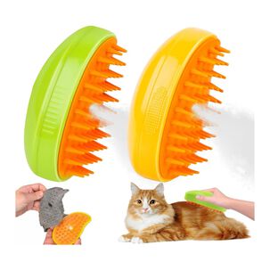 Cepillo Con Vapor Para Limpieza Y Masajes Para Mascotas