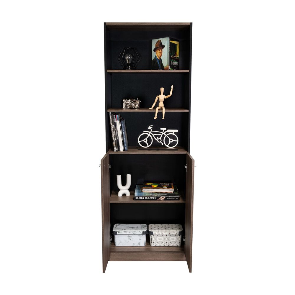 Estante Organizador De Libros 2 Puertas 180,6x62,8x29,9 Cm image number 3.0