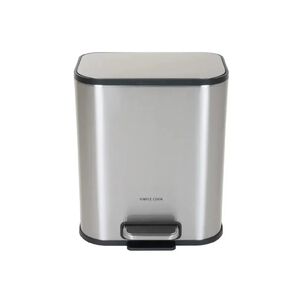 Basurero 5l Con Pedal Mate Y Anti Huellas Simple Cook